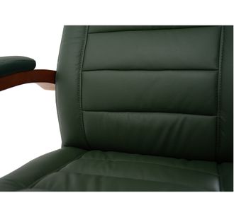 Крісло АКЛАС Гаспар ЕХ МB Зелений Шкіра Lux LC-green (9637) - фото 7 Крісло АКЛАС Гаспар ЕХ МB Зелений Шкіра Lux LC-green (9637) - фото 7
