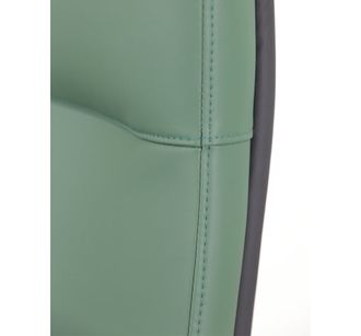 Крісло АКЛАС Сейя ANF Зелений PU Green/Black (127044) - фото 9