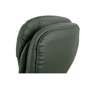 Кресло АКЛАС Валенсия Soft CH MB Зеленый Кожа Lux LC-green (86862) - фото 17