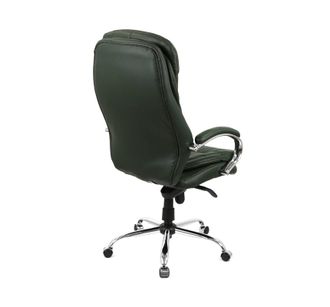 Кресло АКЛАС Валенсия Soft CH MB Зеленый Кожа Lux LC-green (86862) - фото 4