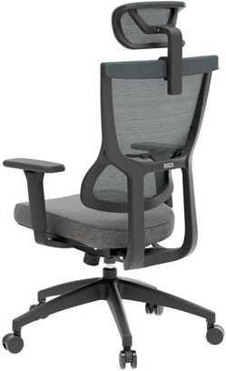 Офісне крісло OfficePro Elegant OC600-B-DG-DG - фото 4