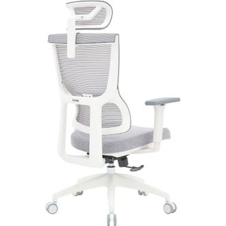 Офісне крісло OfficePro Elegant OC600-W-LG-LG White/Light Gray - фото 4 Офісне крісло OfficePro Elegant OC600-W-LG-LG White/Light Gray - фото 4