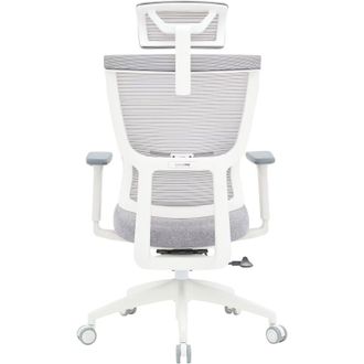 Офісне крісло OfficePro Elegant OC600-W-LG-LG White/Light Gray - фото 5 Офісне крісло OfficePro Elegant OC600-W-LG-LG White/Light Gray - фото 5