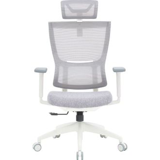 Офісне крісло OfficePro Elegant OC600-W-LG-LG White/Light Gray - фото 1 Офісне крісло OfficePro Elegant OC600-W-LG-LG White/Light Gray - фото 1