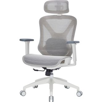 Офисное кресло OfficePro Atlas (OC630-W-LG-LG) - фото 2 Офисное кресло OfficePro Atlas (OC630-W-LG-LG) - фото 2