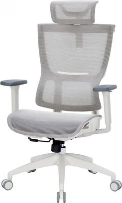 Офісне крісло OfficePro Elegant OC660-W-LG-LG - фото 2 Офісне крісло OfficePro Elegant OC660-W-LG-LG - фото 2