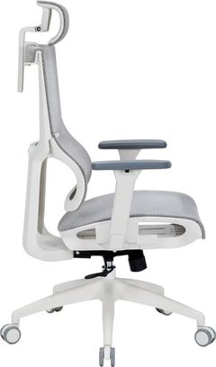 Офісне крісло OfficePro Elegant OC660-W-LG-LG - фото 3 Офісне крісло OfficePro Elegant OC660-W-LG-LG - фото 3