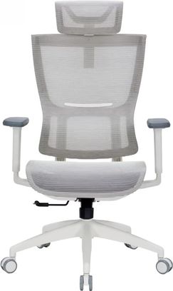 Офісне крісло OfficePro Elegant OC660-W-LG-LG - фото 1 Офісне крісло OfficePro Elegant OC660-W-LG-LG - фото 1