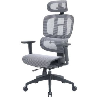 Офісне крісло OfficePro Skyline OC680-B-G-G - фото 2 Офісне крісло OfficePro Skyline OC680-B-G-G - фото 2