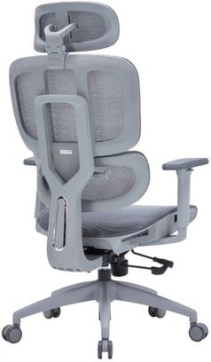 Офісне крісло OfficePro OC680G Gray - фото 4 Офісне крісло OfficePro OC680G Gray - фото 4