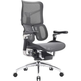 Офісне крісло Sihoo DORO S300 Mesh Dark Grey (S300-M201) - фото 4