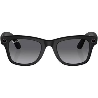 Ray-Ban Смарт-окуляри Meta Wayfarer Matte Black Frame Graphite Lenses (RW4006 601ST3 50-22) - фото 1