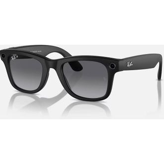 Ray-Ban Смарт-окуляри Meta Wayfarer Matte Black Frame Graphite Lenses (RW4006 601ST3 50-22) - фото 2