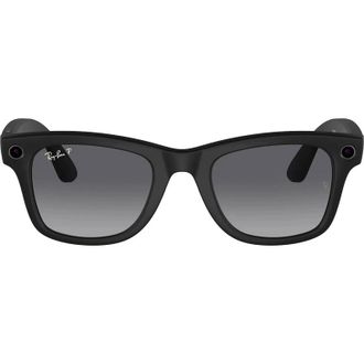 Смарт-окуляри Ray-Ban Meta Wayfarer Matte Black/Graphite size XXL (RW4008 601ST3 53-22) - фото 2 Смарт-окуляри Ray-Ban Meta Wayfarer Matte Black/Graphite size XXL (RW4008 601ST3 53-22) - фото 2