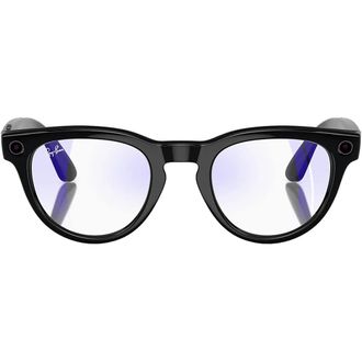 Смарт-окуляри Ray-Ban Meta Headliner Shiny Black Frame/Clear Lenses (RW4009 601/SB 50-23) - фото 1