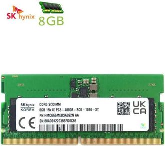 Оперативна пам'ять SK hynix 8 GB SO-DIMM DDR5 5600 MHz (HMCG66AGBSA092N) OEM - фото 1 Оперативна пам'ять SK hynix 8 GB SO-DIMM DDR5 5600 MHz (HMCG66AGBSA092N) OEM - фото 1