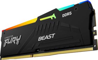 Пам'ять Kingston FURY 16 GB (2x8GB) DDR5 5200 MHz Beast RGB (KF552C40BBAK2-16) - фото 2