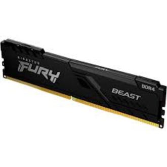 Оперативна пам'ять Kingston FURY 32 GB (2x16GB) DDR4 3200 MHz Beast Black (KF432C16BBK2/32) - фото 2