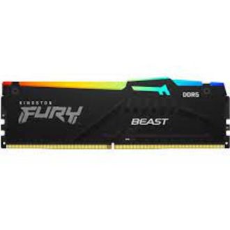 Оперативна пам'ять Kingston FURY 16 GB DDR5 5600 MHz FURY Beast RGB (KF556C36BBEA-16) - фото 1 Оперативна пам'ять Kingston FURY 16 GB DDR5 5600 MHz FURY Beast RGB (KF556C36BBEA-16) - фото 1