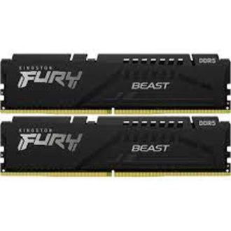 Оперативна пам'ять Kingston FURY 32 GB (2x16GB) DDR5 6000 MHz Beast (KF560C40BBK2-32) - фото 1 Оперативна пам'ять Kingston FURY 32 GB (2x16GB) DDR5 6000 MHz Beast (KF560C40BBK2-32) - фото 1