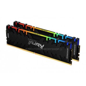 Пам'ять Kingston FURY 32 GB (2x16GB) DDR4 3600 MHz Renegade RGB (KF436C16RB12AK2/32) - фото 1 Пам'ять Kingston FURY 32 GB (2x16GB) DDR4 3600 MHz Renegade RGB (KF436C16RB12AK2/32) - фото 1