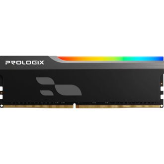Оперативна пам'ять Prologix DDR4 16GB 3200 MHz Onyx Black RGB (PRO16GB3200YBR4) - фото 1 Оперативна пам'ять Prologix DDR4 16GB 3200 MHz Onyx Black RGB (PRO16GB3200YBR4) - фото 1