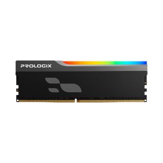 Оперативна пам'ять Prologix DDR4 8GB 3600 MHz Onyx Black RGB (PRO8GB3600YBR4) - фото 1