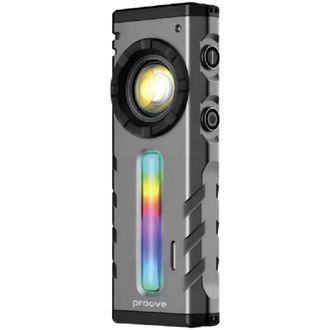 Портативний ліхтарик Proove Ray Storm (2000lm) (gray) (FLRS20010003) - фото 1 Портативний ліхтарик Proove Ray Storm (2000lm) (gray) (FLRS20010003) - фото 1