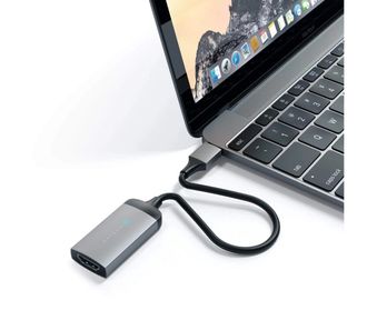 Адаптер Satechi USB-C to HDMI 2.1 8K Adapter Space Gray (ST-AC8KHM) - фото 3