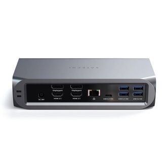 Док-станция Satechi Thunderbolt 4 Multimedia Pro Dock Space Gray (ST-DT4PMM-EU) - фото 1
