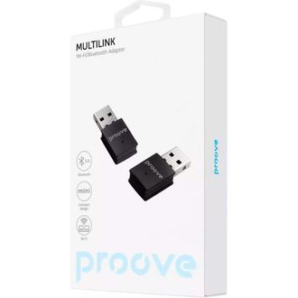 Беспроводной адаптер Proove Multilink Bluetooth + WIFI (black) (HBPG00001001) - фото 3