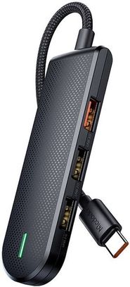 HUB Mcdodo [HU-1430] 5in1 USB-C to 2xUSB3.0+USB2.0+SD/MicroSD (Black) - фото 2