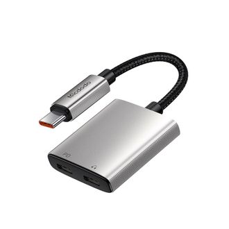 Адаптер Mcdodo [CA-5570] Audio Splitter 2in1 USB-C to Dual USB-C Audio Adapter - фото 1