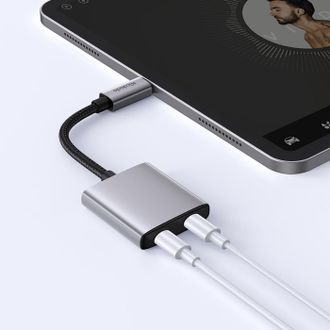 Адаптер Mcdodo [CA-5570] Audio Splitter 2in1 USB-C to Dual USB-C Audio Adapter - фото 3