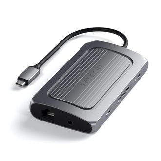 Мультипортовий адаптер Satechi USB4 Multiport Adapter with 8K HDMI Space Gray (ST-U4MA3M) - фото 2 Мультипортовий адаптер Satechi USB4 Multiport Adapter with 8K HDMI Space Gray (ST-U4MA3M) - фото 2