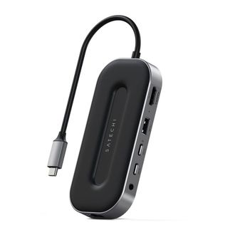 Мультипортовий адаптер Satechi USB4 Multiport Adapter with with 2.5G Ethernet Space Gray (ST-U4MGEM) - фото 1
