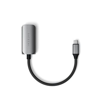 Перехідник Satechi USB-C 2.5 Gigabit Ethernet Adapter Space Gray (ST-AE25M) - фото 1