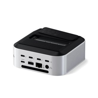 Хаб Satechi Thunderbolt 5 CubeDock Station with SSD Enclosure Silver (ST-DT5CES-EU) - фото 3