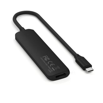 Мультипортовый адаптер Satechi 4-in-1 USB-C Slim Multiport 4K Black (ST-P4SK) - фото 3 Мультипортовый адаптер Satechi 4-in-1 USB-C Slim Multiport 4K Black (ST-P4SK) - фото 3