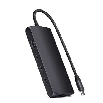 Мультипортовый адаптер Satechi USB-C Multiport Adapter 8K with Ethernet V3 Midnight (ST-P8KED) - фото 1 Мультипортовый адаптер Satechi USB-C Multiport Adapter 8K with Ethernet V3 Midnight (ST-P8KED) - фото 1