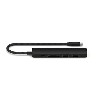 Адаптер Satechi 6-in-1 USB-C Slim Multiport Adapter 4K Black (ST-P6SK) - фото 3