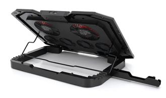 Підставка для ноутбука IceCoorel (K9) 10-17" Red - фото 3