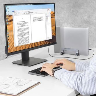 Вертикальна підставка для ноутбука OfficePro LS680G - фото 3 Вертикальна підставка для ноутбука OfficePro LS680G - фото 3