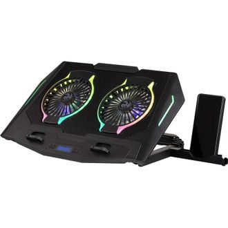 Охлаждающая подставка для ноутбука 2E Gaming 2E-CPG-006 Black - фото 1