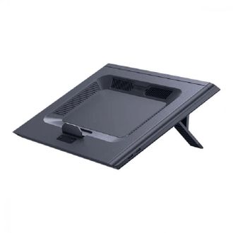 Подставка для ноутбука Baseus ThermoCool Heat-Dissipating Laptop Stand Turbo Fan Version Gray (LUWK000013) - фото 1 Подставка для ноутбука Baseus ThermoCool Heat-Dissipating Laptop Stand Turbo Fan Version Gray (LUWK000013) - фото 1