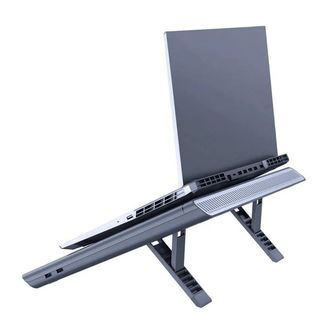 Подставка для ноутбука Baseus ThermoCool Heat-Dissipating Laptop Stand Turbo Fan Version Gray (LUWK000013) - фото 3 Подставка для ноутбука Baseus ThermoCool Heat-Dissipating Laptop Stand Turbo Fan Version Gray (LUWK000013) - фото 3