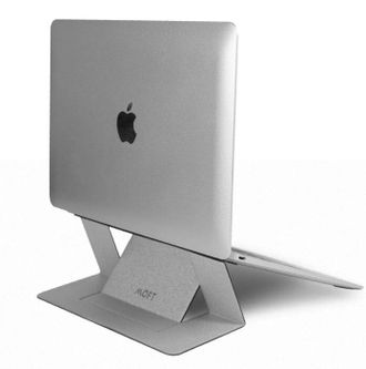 Подставка для ноутбука Moft Stand Silver (MS006-M-SLV-EN01) - фото 1 Подставка для ноутбука Moft Stand Silver (MS006-M-SLV-EN01) - фото 1