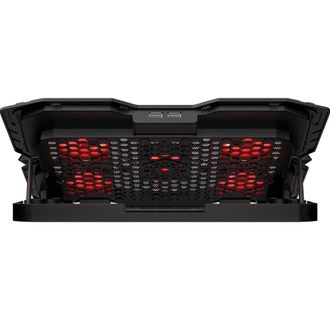 Подставка для ноутбука XTRIKE ME FN-813 5 FAN, RED LED, 2 USB (FN-813) - фото 3