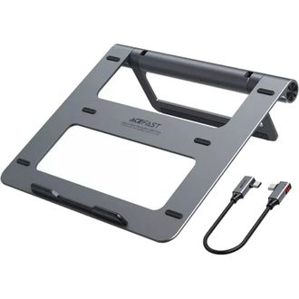 Подставка для ноутбука с USB-HUB Acefast E5 Plus - Spase Gray - фото 2 Подставка для ноутбука с USB-HUB Acefast E5 Plus - Spase Gray - фото 2