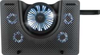 Підставка для ноутбука Trust GXT 1125 Quno (17.3") Blue LED Black (23581_TRUST) - фото 2